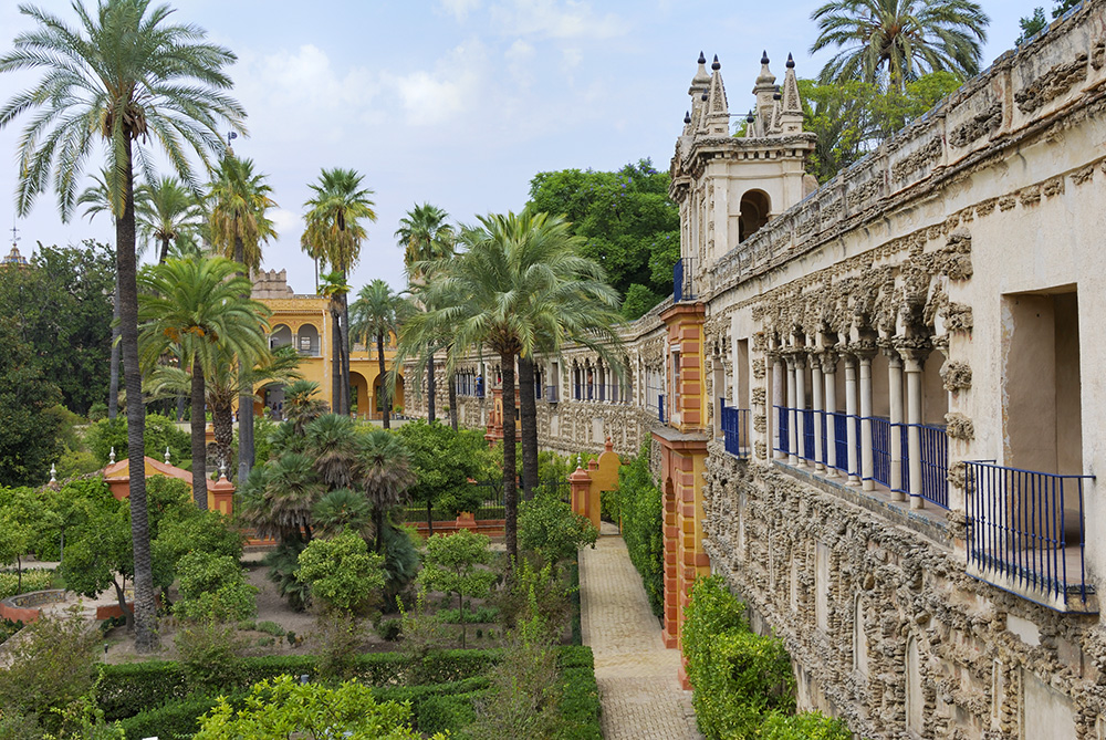 Alcáceres Reais de Sevilha, na Espanha, serviram de cenário para Game of Thrones